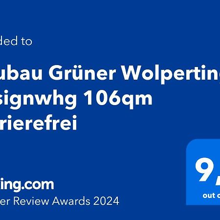 Neubau Gruener Wolpertinger Designwhg 106Qm Barrierefrei Lägenhet Breitbrunn am Chiemsee Exteriör bild