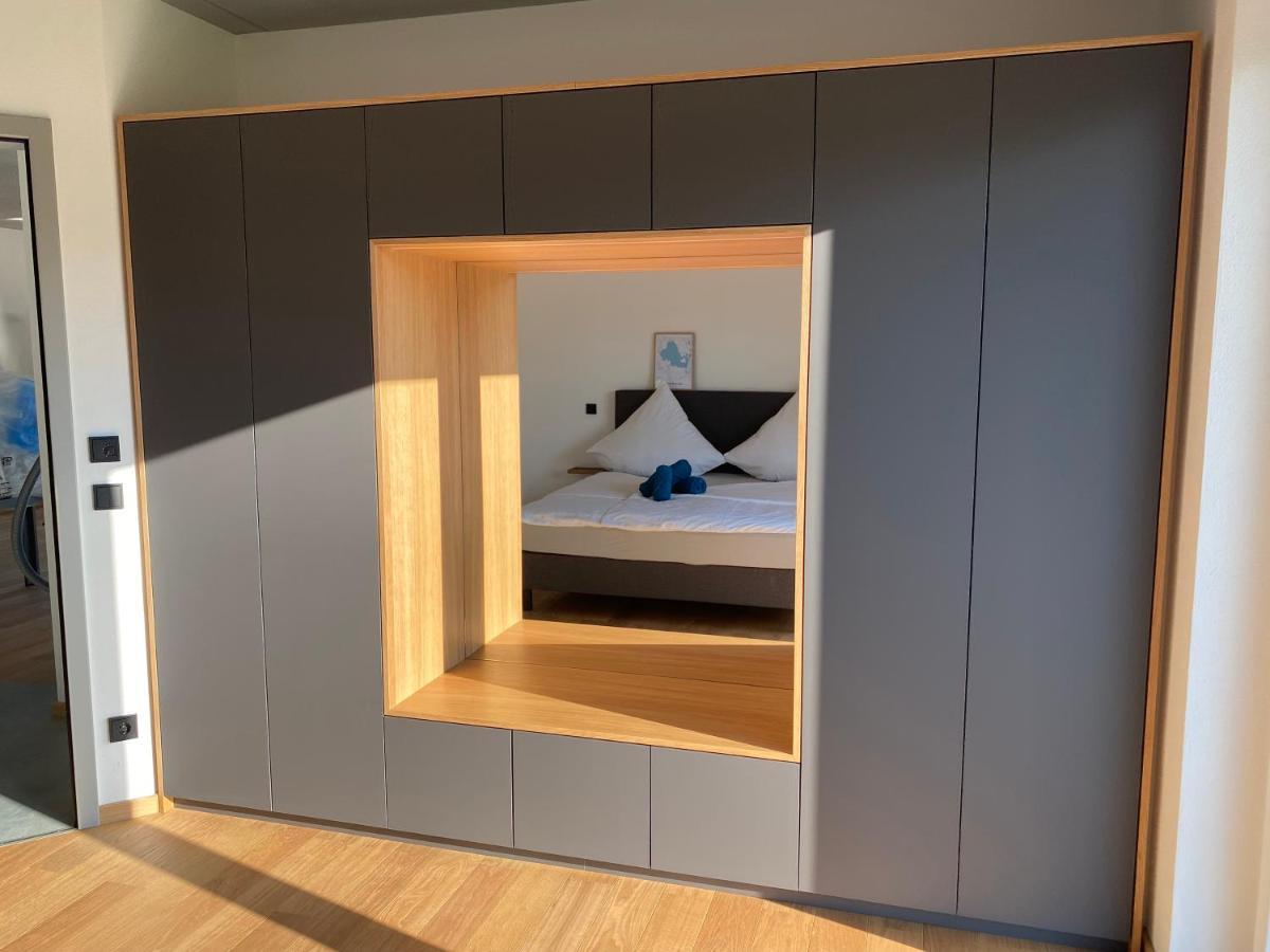 Neubau Gruener Wolpertinger Designwhg 106Qm Barrierefrei Lägenhet Breitbrunn am Chiemsee Exteriör bild