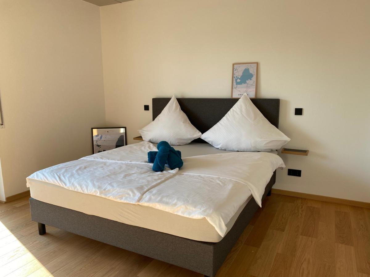 Neubau Gruener Wolpertinger Designwhg 106Qm Barrierefrei Lägenhet Breitbrunn am Chiemsee Exteriör bild