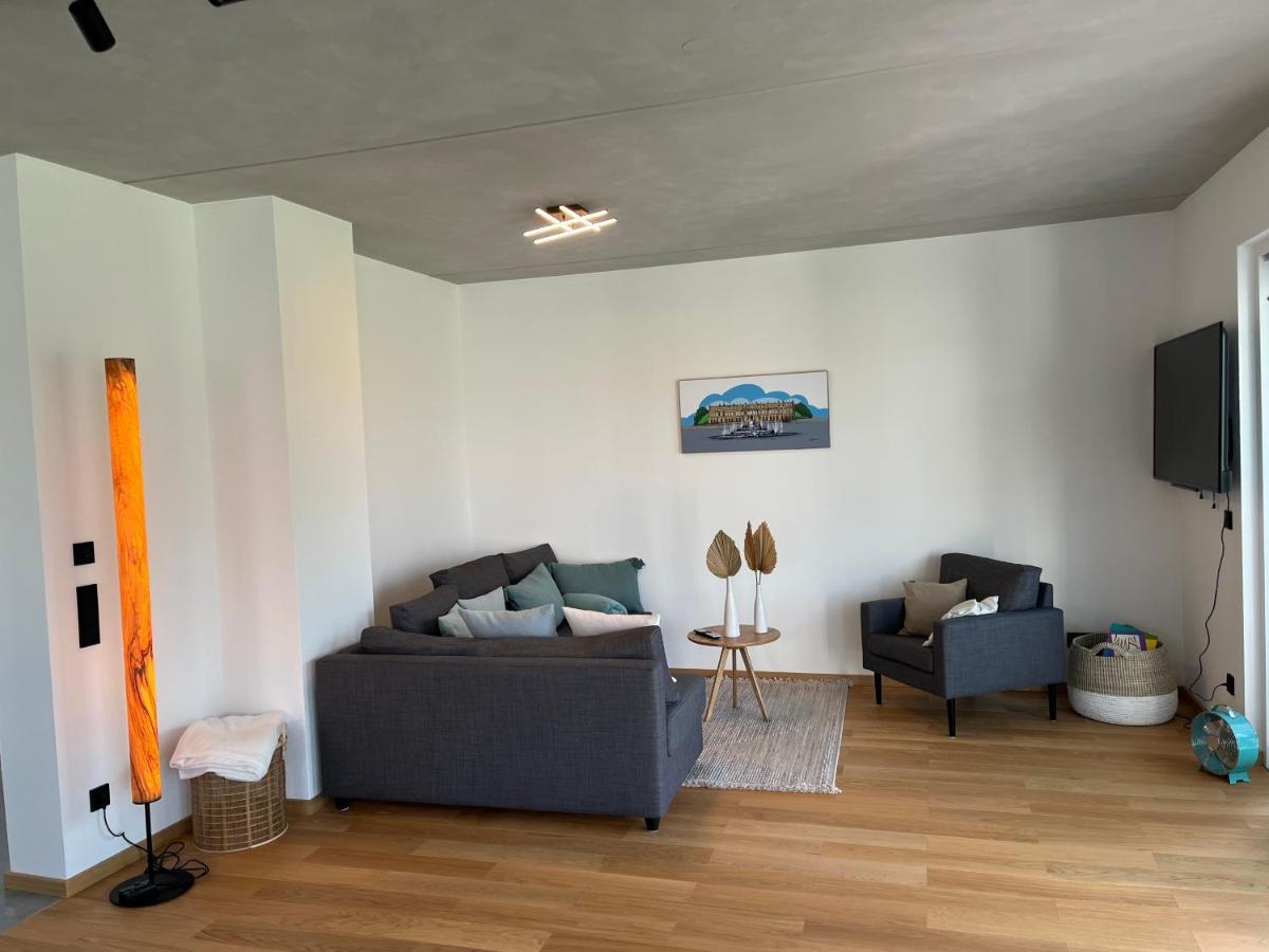 Neubau Gruener Wolpertinger Designwhg 106Qm Barrierefrei Lägenhet Breitbrunn am Chiemsee Exteriör bild