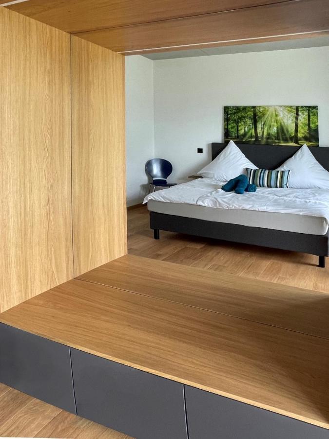Neubau Gruener Wolpertinger Designwhg 106Qm Barrierefrei Lägenhet Breitbrunn am Chiemsee Exteriör bild