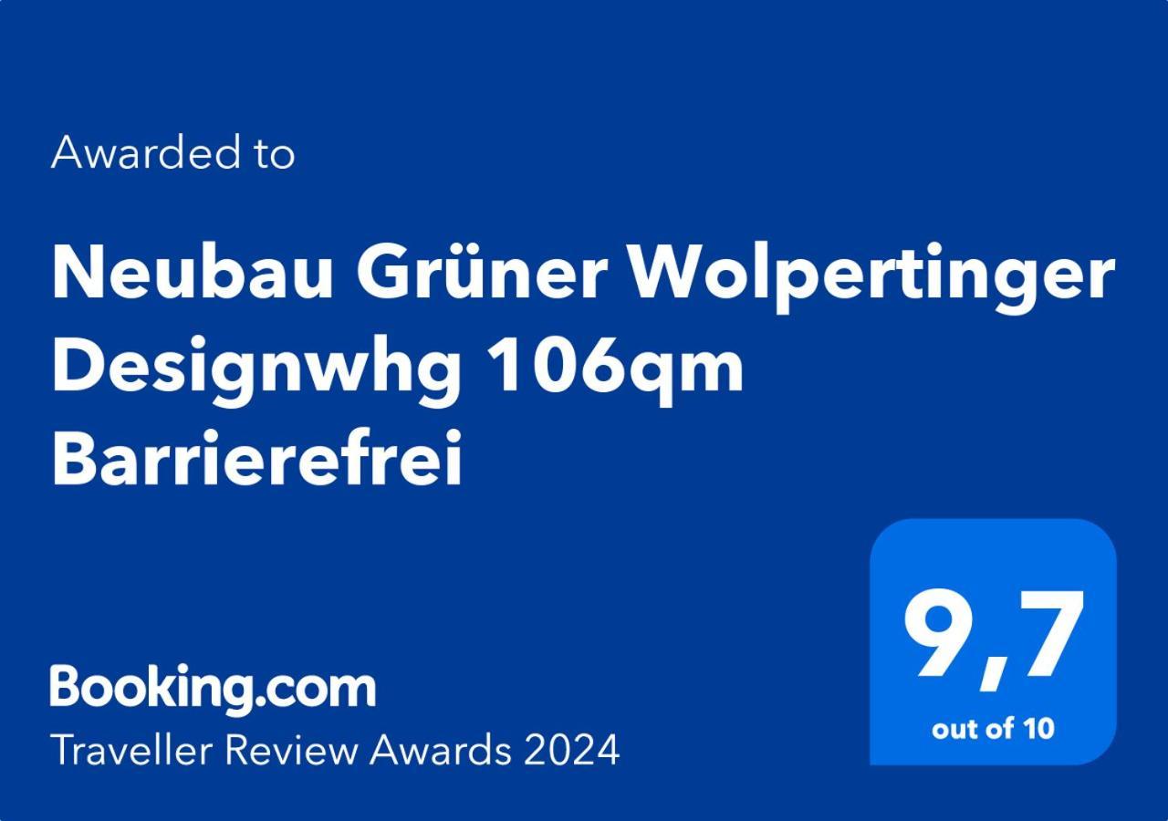Neubau Gruener Wolpertinger Designwhg 106Qm Barrierefrei Lägenhet Breitbrunn am Chiemsee Exteriör bild