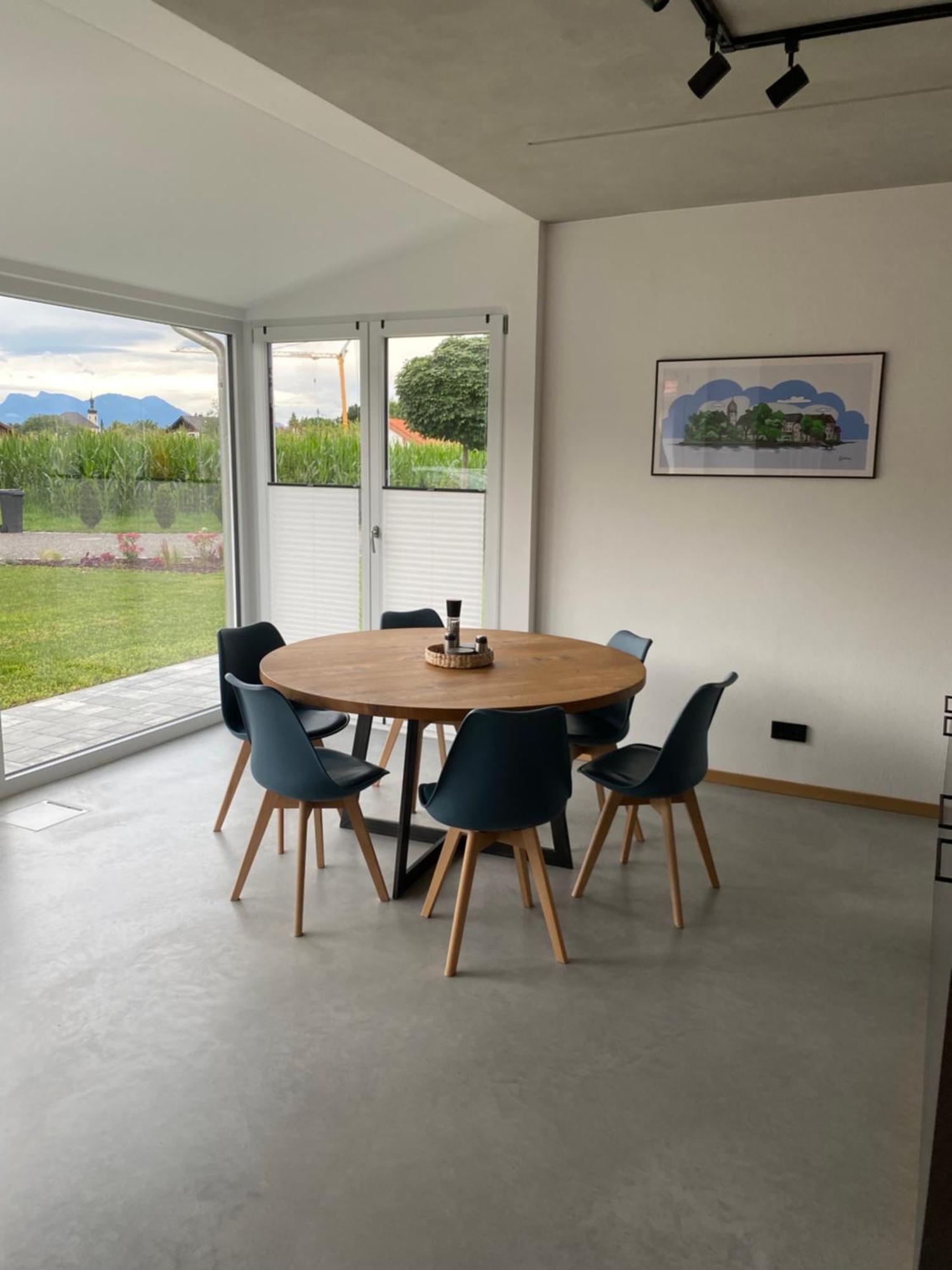 Neubau Gruener Wolpertinger Designwhg 106Qm Barrierefrei Lägenhet Breitbrunn am Chiemsee Exteriör bild