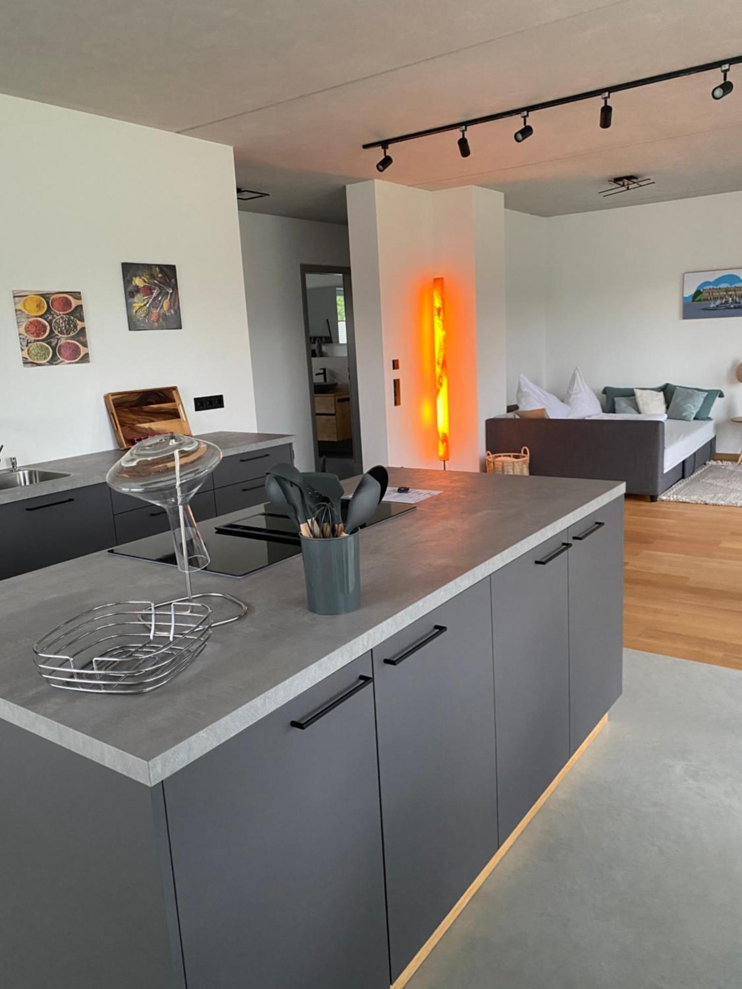 Neubau Gruener Wolpertinger Designwhg 106Qm Barrierefrei Lägenhet Breitbrunn am Chiemsee Exteriör bild