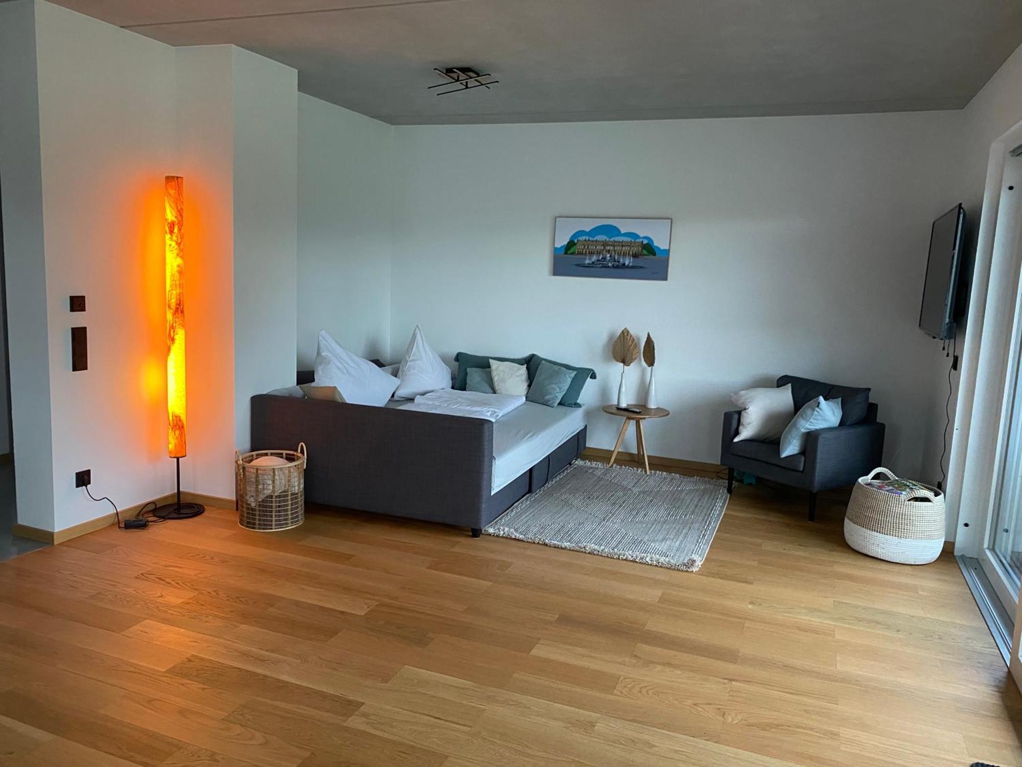Neubau Gruener Wolpertinger Designwhg 106Qm Barrierefrei Lägenhet Breitbrunn am Chiemsee Exteriör bild